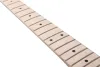 Cables 24 Fret 25.5'' 12 Inch RadiusElectric Guitar Neck Replacement maple Yinfente Banana Neck Fretboard #XJ9