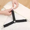 4pcs/set di letti elastici fogli di leghe per le letti a cinghia Clips Copertina per materasso per materasso Tesori di trapunta Organizzare i gadget