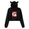 Renee Rapp Worthy Merch Crop Top Hoodie Women Harajuku