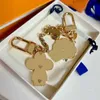 Keychain Designer Key Chain Luxury Bag Charm Ladies Car Keychain Men Double Doll Pendant Key Ring Separable Cute Gift