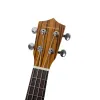 Kabels 21inch vier string ukelele zebra hout met spatbord mahonie hout akoestisch voor muzikaal gitaarinstrument elektroacustica