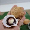 Fleurs décoratives simulation Juicing Oyster Téléphone Pendant Artificiel Seafood Sacallop Conch Shell Modèle Food Modèle Shooting Props El Decoration