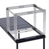 Camp Furniture IGT Table Drainage Basket Hanging Rack Integrated Upper And Lower Frame Bracket For Camping Accessory