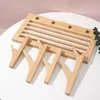 Baby Feeding Bottle Drain Rack Food Grade Wooden Removable Nipple Cup Holder Storage Drying Dry Machine 240412