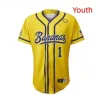 Custom Savannah Banana Baseball Jugendtrikot