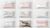 Copertina di cuscino geometrico 45x45 cm Coppa di cuscinetto per cuscinetto per texture in marmo per decorazioni per la casa di divano D190109023400954