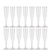 Disposable Cups Straws Champagne Cup 30 Flutes Glasses For Wedding Birthday Party Event Celebration