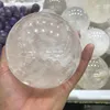 Figuras decorativas Surina la bola de cristal blanco natural