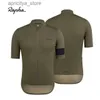 Cykeltröja sätter Rapha Summer Cycling Jersey Short Seve Set Maillot Ropa Ciclismo Breathab Mountain Rapha Bike Clothing Mtb Cyc Clothes L48