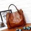 Abendtaschen 4pcs Frauenbeutel Set Casual Rivet Street PU Leder Ladies Handtasche Messenger Schulter Brieftasche