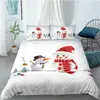 Set di biancheria da letto Yi Chu Xin Luxury Christmas Set Bwin Size Copertulato per neve per neve da neve con cuscino a letto a doppio letto a doppio regalo per bambini