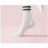 Spor çorapları AL-115 Kadın Pilates Slip Olmayan Yoga Kadın İç Mekan Fitness Dans Orta Tüp Damlası Dış Hasta Dışarıda Atletik Açık Accs Otlyr