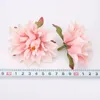 Dekorativa blommor 10/20st Dahlia Flower Heads Artificial For Home Decor Fall Wedding Party Wreath Crafts Fake