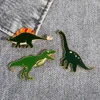 baby garçons badge dinosaur mignon films anime jeux épingles en émail dur collectionne la broche de dessin de dessin.