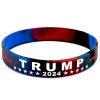 Trump 2024 Nehmen Sie das amerikanische Back -Armband Amerikanische Präsidentwahlen Silikonarmband 0415