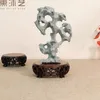 Plaques décoratives Circle Redwood Bonsai Bamboo Figue Figue Disply Vase Vase Article Statue Collection Luxury Collection