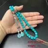 Albashan Tasbih Gemstone Natural Turquoise Muslim Gebetsperlen Misbaha 240402