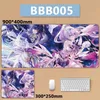 Pads de souris Le poignet repose Honkai Impact 3rd Elysia Bronya Zaychik Raiden Mei xxl Large Mousepad Clavier Pad Mouse Pad