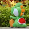 豪華な人形33cmヨッシープラッシュおもちゃ緑色の充填おもちゃヨッシー豪華なおもちゃ充填人形すべてのゲーム愛好家シリーズY240415に適しています