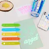 Window Stickers Holographic Opal Adhesive Craft Permanent 12 "X10" 9 Sheets Making Signs For Home Glass Cards Decoration DIY