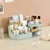 Cosmetic storage box Desktop dressing table Makeup mirror Skincare rack Lipstick sorting 240329