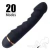 Стимулятор клитора G-Spot 20 частотный вибратор самка силиконовый дилдо взрослые сексуальные игрушки Реалистичный пенис сильный моторный мастурбатор