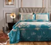 Set di biancheria da letto GXC Royal Luxury Set Tribute Silk Jacquard Foglio per letti copripiumino 4pcs di fascia alta