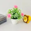 Decorative Flowers Simulation Plant Potted Artificial Five Hydrangea Activity Site Layout Special
