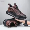 cushioning Walking Shoes Thick sole fashion light weight extra mens dress walking shoes other trend shoes for man