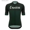 Jersey Cycling Sets Eroica Cycling Jersey Set Short Seve Road Bike Jersey Mtb Zużycie Szybkie suche lato Ropa Ciclismo Hombre L48