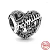 Gemystones en vrac 2024 925 Sterling Mother Family Sister Sister Charms Bricol