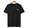 Herr t-skjortor bokstavstryck designer t-shirt kvinnor solid 5 färg kort hylsa casual wear