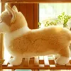 Doldurulmuş Peluş Hayvanlar Sevimli Galli Corgi Köpek Peluş Oyuncak Pembroke Yavrular Gerçek Hayat Doldurulmuş Hayvan Yumuşak Simülasyon Çocuklar İçin Bebek Doğum Günü Hediyeleri L47