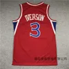 Jersey d'été pour 76ers, Taille 3 Iverson Basketball Sports Training Jersey, Tank Top pour hommes
