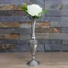 Vases Texture en alliage en alliage zinc Créatif European Retro Dining Table Flower Metal Crafts Home Decoration Ornements