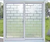 Window Stickers 2024 Brick Design CottonColors Privacy Films No-Glue Static Decorative Frosted Cover Size 45-90 X 200cm