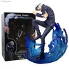 Action Toy Figures 24cm Anime Figur Jujutsu Kaisen Gojo Satoru Action Figur PVC Action Figur Kids Toys Model Action Figur Kids Toys Model Y240415