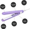 Mini Flat Iron For Travel Hair Straightener Small Portable Straightening Ceramic Women Men Quick Easy Short Styling 240412