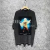 Uomini di lusso Tees High Street Brand Tops Summer Crew Neck Tshirt Fare vecchi serbatoi di cotone a manica corta per il giovane