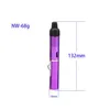 Lighters Click N Torch Lighter Smoking Pipes Butane Vaporizer Sneak A Toke Windproof Flame Jet Dry Herb Tobacco Portable Smoke Device Ot57L