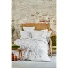 Ensembles de literie karaca home Senon rose rnf double coton coton naturel ensemble de couette