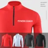 T-shirts Plus size heren Compressie Sport T-shirt Top Lange Mouw Gym Running Clothing Fitness Strakke sportkleding Hiking Rashgard Sweatshirt