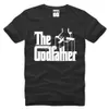 Men's Tshirts Fashion the Godfather T Shirts Men Letter Printed T Shirt Short Sleeve Cotton Casual God Father Tops Tees 24s