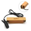 Guitar Acoustic Guitar Pickup Magnetic Soundhole Wooden Pickup for Guitar Accessories