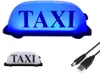 Taxi Sign Light USB Rechargeable Battery Cab Sign Light,Roof Taxi Sign with Magnetic Waterproof Taxi Cab Roof Top Illuminated Sign