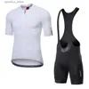 Set di maglia ciclistica set santici set di ciclismo estivo pezzetto per ciclismo cortometraggi MTB Maglie estate Sport Cycling Bike Short Bike Jersey L48