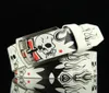 Scheletro Skeleton Pin Cintura con fibbia cintura Men039Swomen039s Punk in stile Punk Wais personalizzato per teenage Student15847528582038