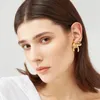 Серьги -грибы 2024 ins insee Geometric лента Bowknot Short Tassel Ear для женщин девочки из нержавеющей стали капля серьга подарки на день рождения подарки