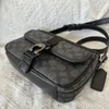 Handbag Designer Sells Branded Bags at 60% Discount New Mens Classic Beck Bag Coated with Single Shoulder Crossbody