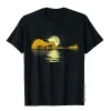 Pegs Guitar Lake Shadow Love Guitar TShirt TShirt Cotton Male T Shirt Tight Tops Shirt Wholesale Casual